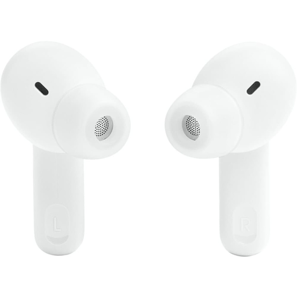 JBL wireless earbuds Tune Beam, white