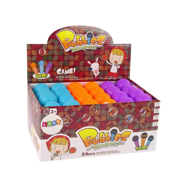Soap Bubbles Microphone 3 Colours 40ml