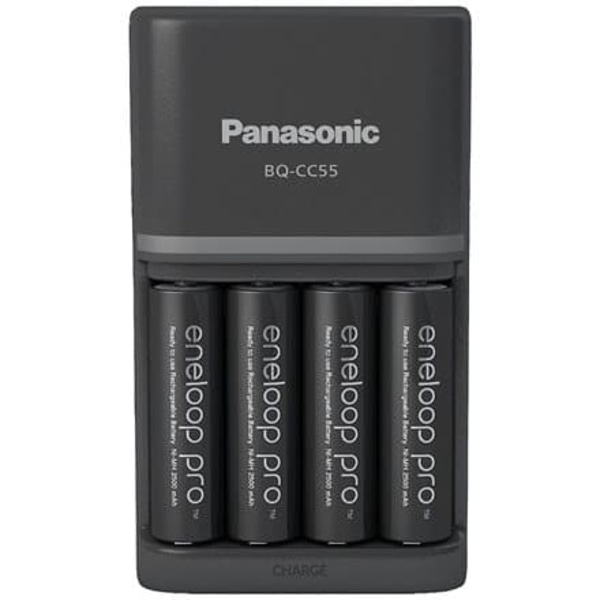Panasonic | Battery Charger | ENELOOP Pro K-KJ55HCD40E | AA/AAA Sort