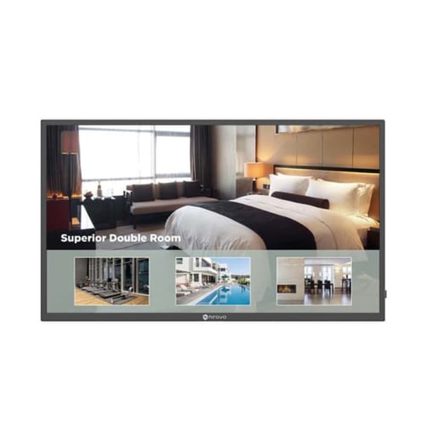 AG Neovo PM-3202 Signage Display Digital signage flat panel 81.3 cm (32") TFT 350 cd/m² Full HD Black 16/7 Sort