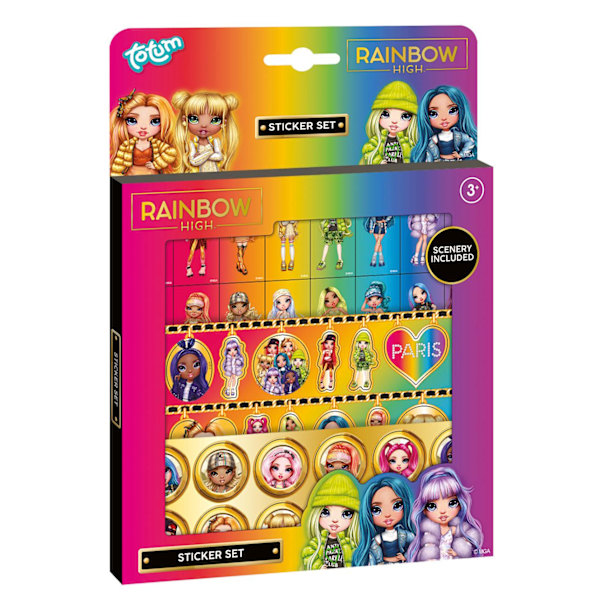 TOTUM RAINBOW HIGH Sticker Set, 620407