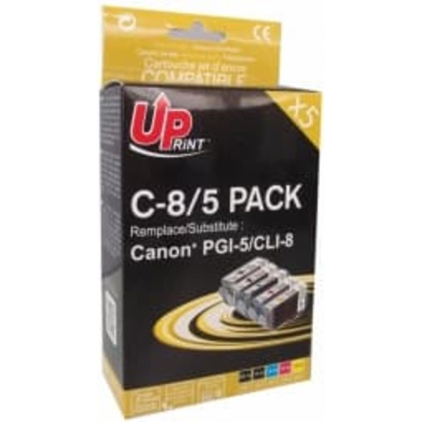 Tintes kārtridžs UPrint Canon PGI-5/CLI-8 Multipaka