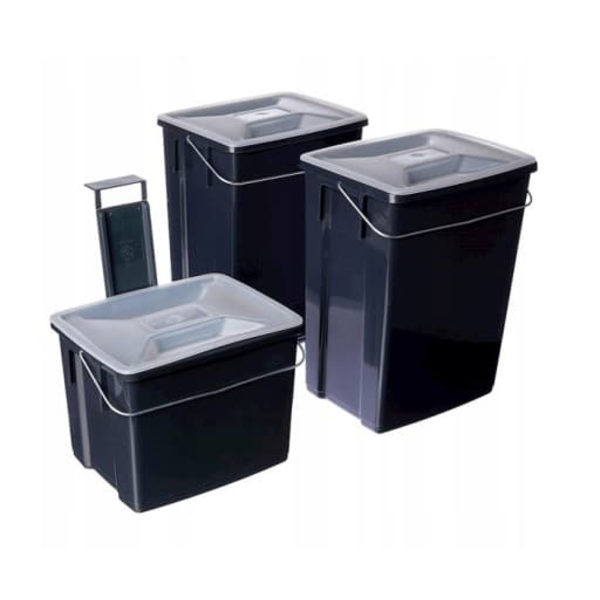 Set of BIO Curver waste bins