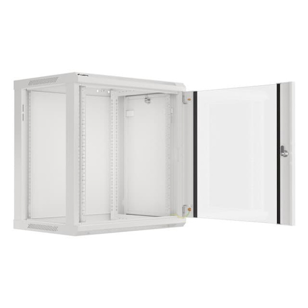 Lanberg WF01-6412-10S rack cabinet 12U Wall mounted rack Grey