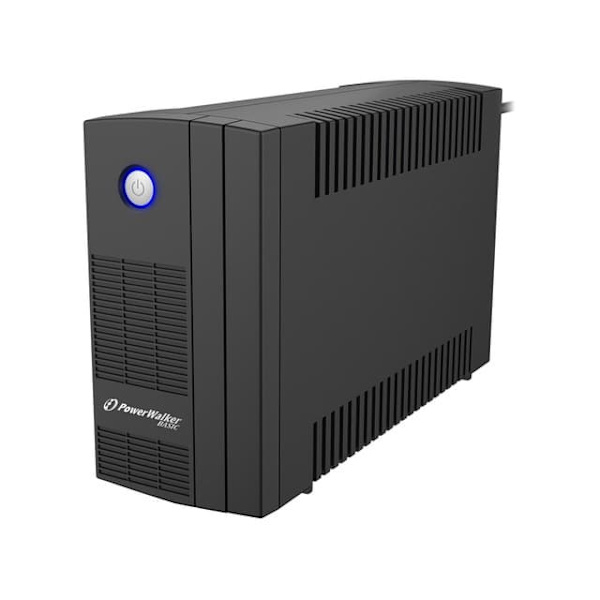 PowerWalker 10121070 uninterruptible power supply (UPS) Line-Interactive 850 VA 480 W 2 AC outlet(s) Sort