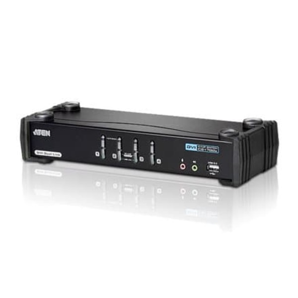 ATEN CubiQ CS1784A - KVM / audio / USB switch - 4 ports