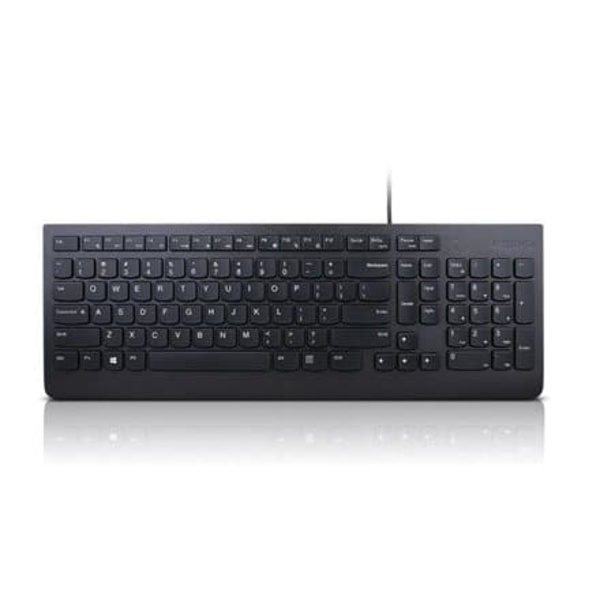LENOVO ESSENTIAL WIRED KEYBOARD Svart
