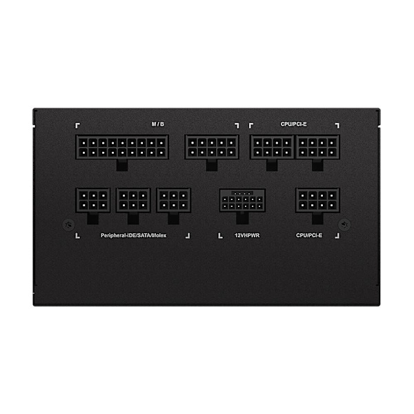 Gigabyte UD1000GM PG5 power supply unit 1000 W 20+4 pin ATX ATX Black Sort