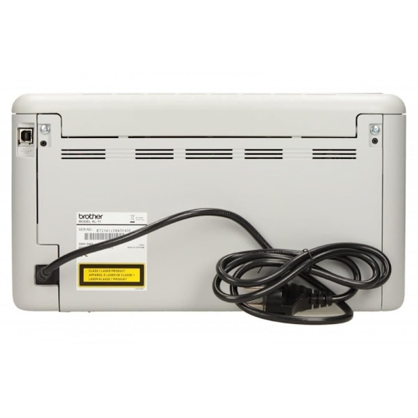 BROTHER laser HL-1110E/ A4/ GDI/ 2400x600 dpi/ 1MB/ USB/ bílá Sort, Hvid