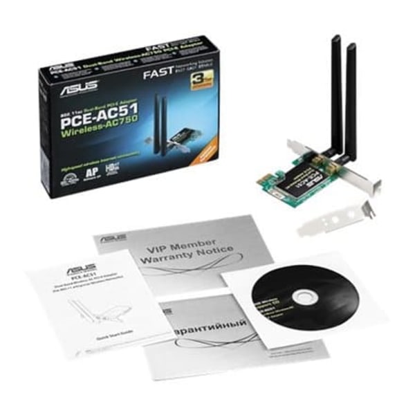 ASUS PCE-AC51 WLAN 433 Mbit/s