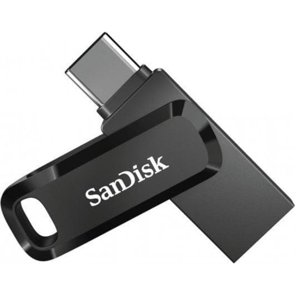Zibatmiņa SanDisk Ultra Dual Drive Go 512GB USB Type-C Black Sort