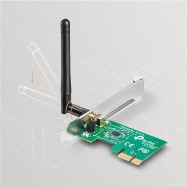 TP-Link TL-WN781ND network card Internal WLAN 150 Mbit/s Grøn