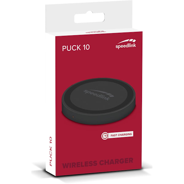 Speedlink wireless charger Puck 10, black (SL-690403-BK)