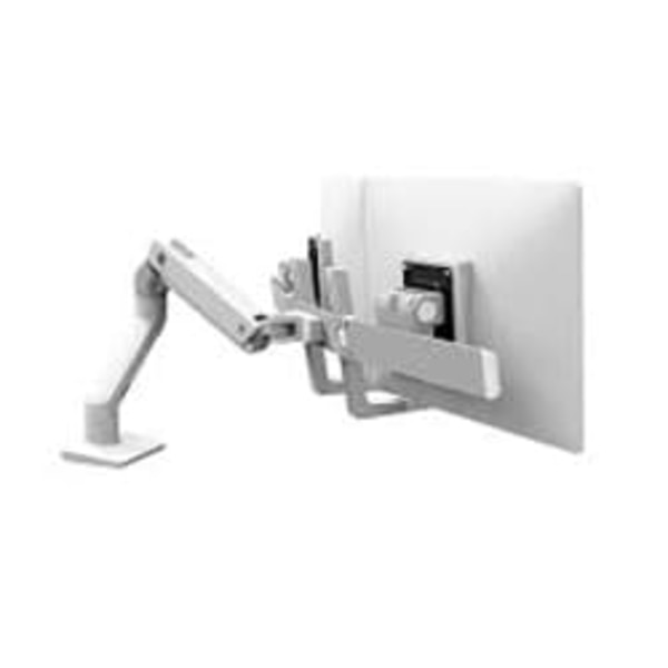 HX DESK SINGLE MONITORARM WHITE/42IN 9-19KG TILT 75 MIS-D 10Y W