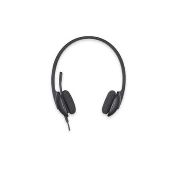 LOGITECH H340 Corded Headset - BLACK - USB
