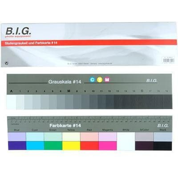 BIG greycard and color card #14 36cm (486021)