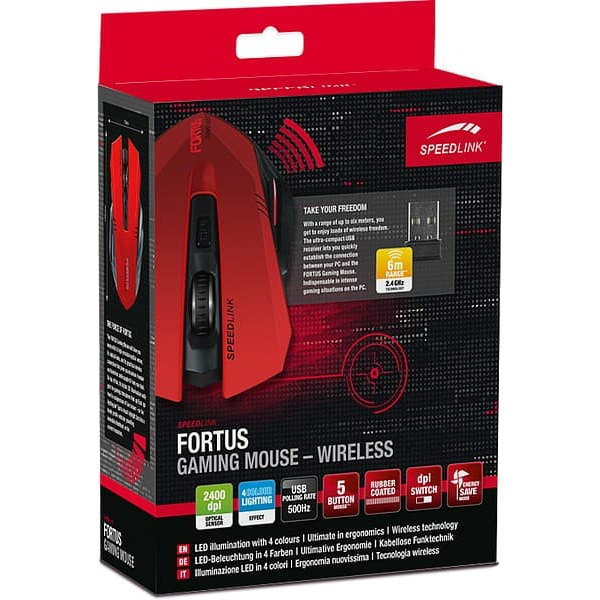 Speedlink mouse Fortus (SL-680100-BK-01)