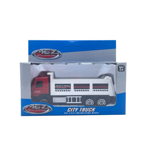 MSZ Die-cast model Volvo Dump Truck, scale 1:72