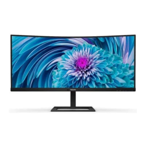 Philips | UltraWide LCD Monitor | 346E2CUAE | 34  " | VA | WQHD | 21:9 | 100 Hz | 4 ms | 3440 x 1440 | 300 cd/m² | HDMI ports quantity 1 | Black | War Sort