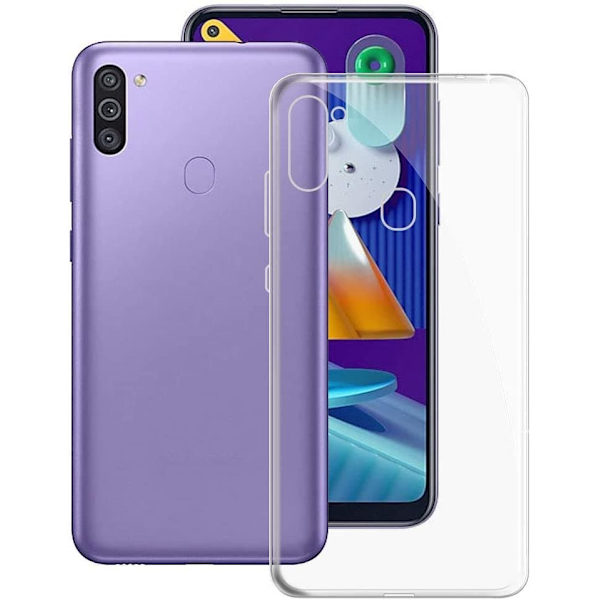 Mocco Ultra Back Case 1 mm Silicone Case for Samsung Galaxy M11 Transparent