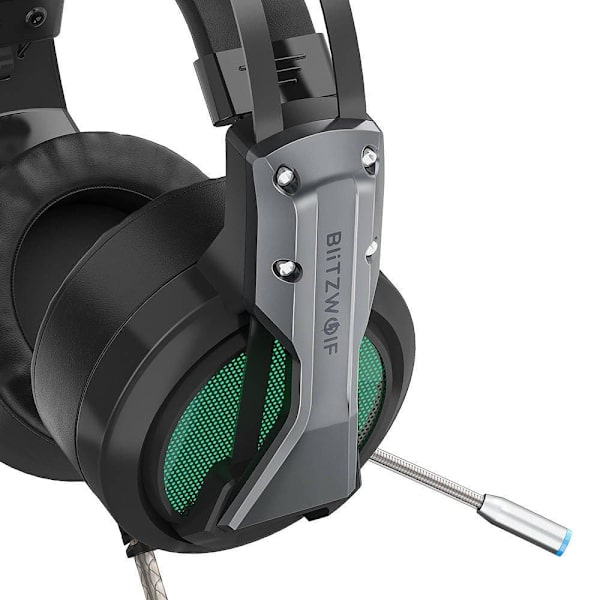 BlitzWolf BW-GH1 Gaming Headphones with Microphone / RGB / 2.2m Cable