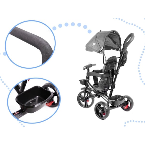 Trike Fix Lite 2in1 Stroller Grey