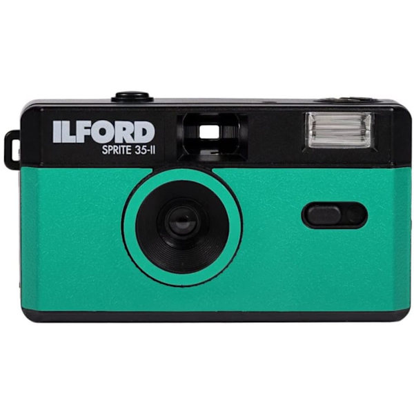 Ilford Sprite 35-II, black/teal