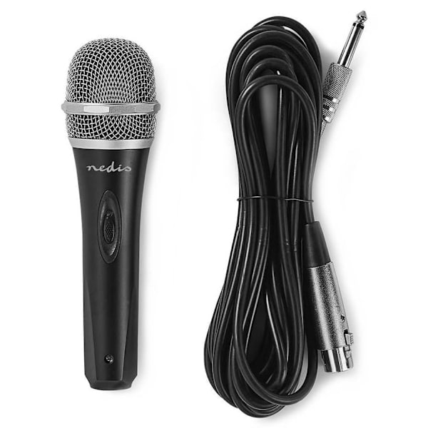 Nedis MPWD50BK Microphone / 5m / Black