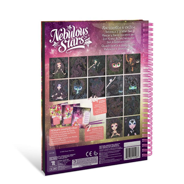NEBULOUS STARS creative book Zen Scratch & Sketch, 11128