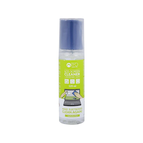 TFO Cleaner for LCD / TFT / Monitors / Notebooks / Displays 125 ml + Microfibre