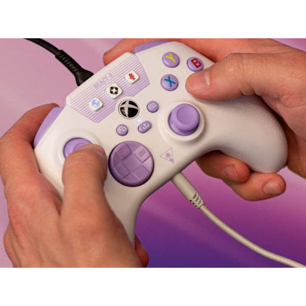 Turtle Beach controller React-R, white/purple
