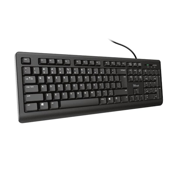 Klaviatūra Trust Primo Black Sort