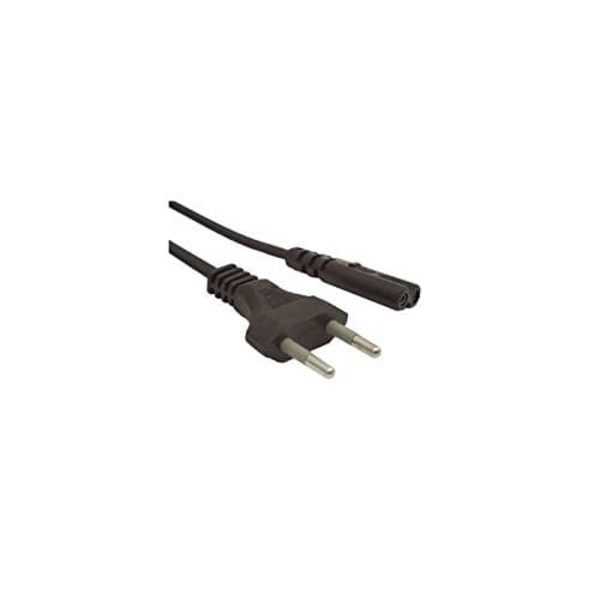 Gembird EU 2pin 1.8m Black