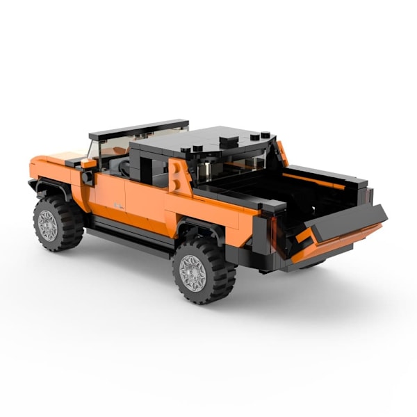 RASTAR 1:30 assemble car model Hummer EV, assort., orange/yellow, 454 parts, 93700