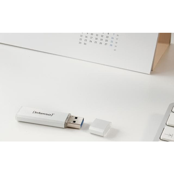 MEMORY DRIVE FLASH USB2 3X32GB/ALU LINE 3521483 INTENSO Sølv