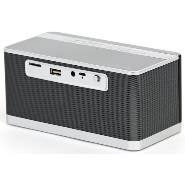 Platinet wireless speaker Bluetooth + alarm clock 10W PMGC10A