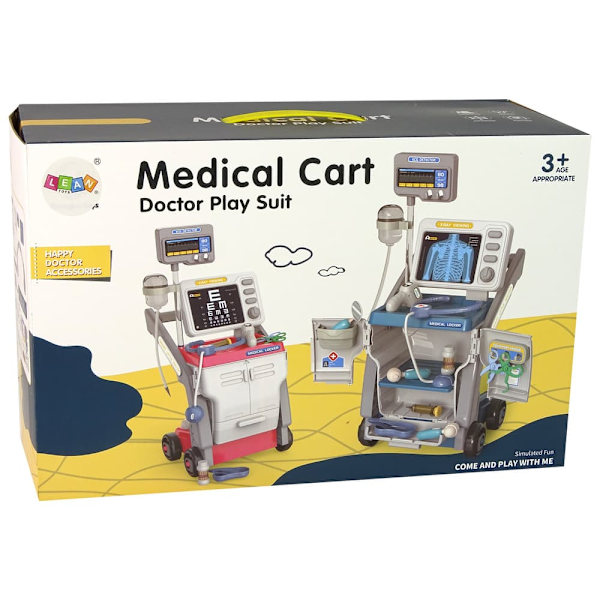 Set Of Little Doctor Stethoscope Light Pink