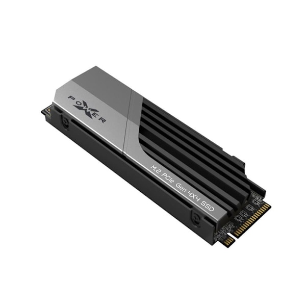 Silicon Power XS70 2TB SSD PCIe Gen 4x4 PCIe Gen4x4 & NVMe 1.4, DRAM Cache, 3DNAND, Heatsink (10.8mm), PS5 Comp. 7300/6800MB/s