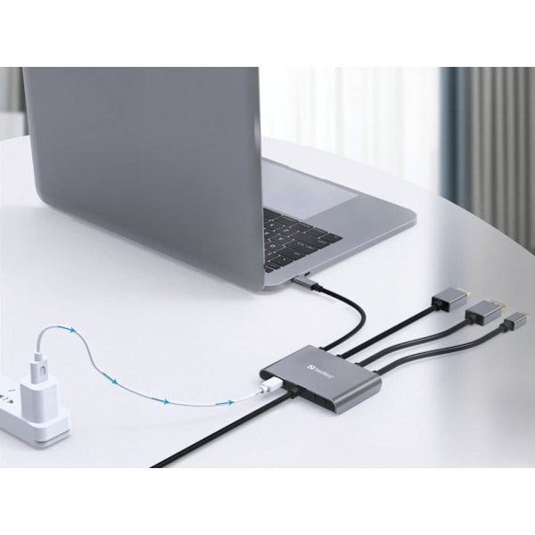 Sandberg 509-21 All-In-1 Display Adapter Hub