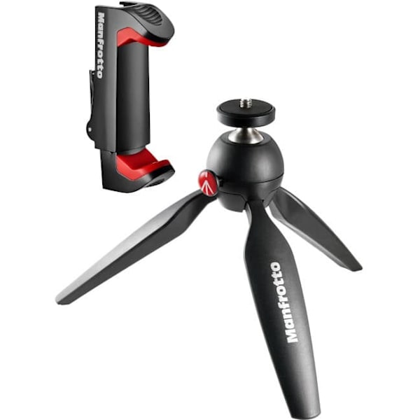 Manfrotto tripod + phone mount MKPIXICLMII-BK