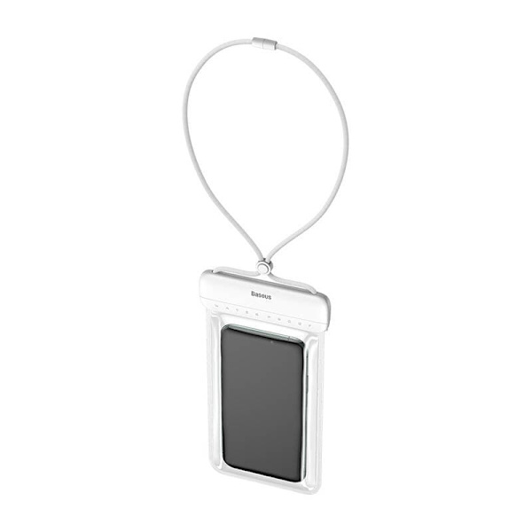 Baseus Universal Waterproof Case IPX8 up to 7.2 inch Phone, White (ACFSD-D02)