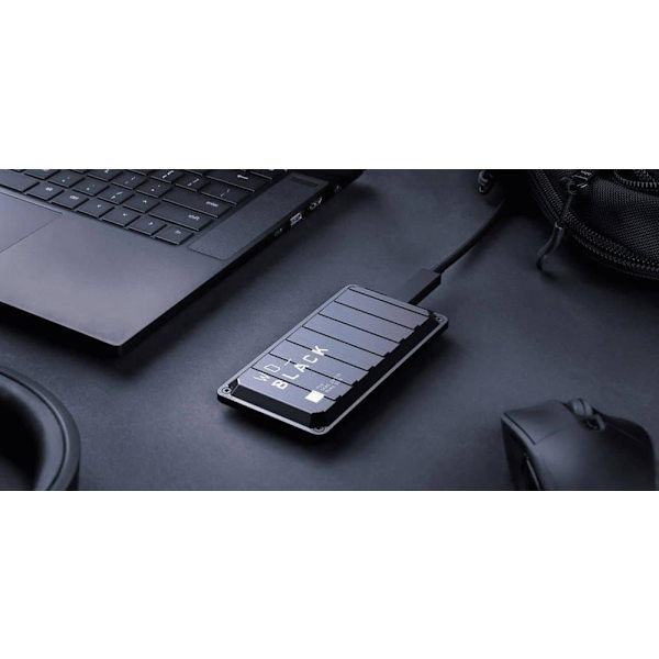 GAME DRIVE WD Black P50, 1 TB, USB 3.2, "WDBA3S0010BBK-WESN" (timbru verde 0.18 lei)