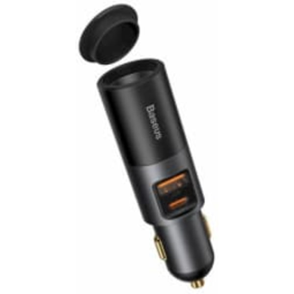 Baseus Share Together Car Charger  PD / 120W / 1x USB / 1x USB-C Grå