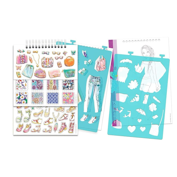 MAKE IT REAL Fashion design sketchbook "Blooming creativity"