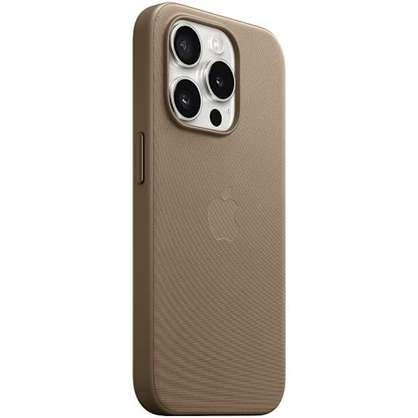 Etui z tkaniny FineWoven z MagSafe do iPhonea 15 Pro - jasnobeżowe