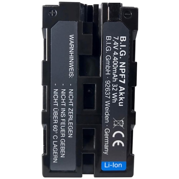 BIG battery Sony NP-F750 4400mAh (427706)