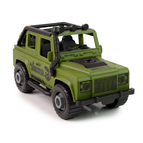 DIY Green Dinosaur Terrain Transporter Car