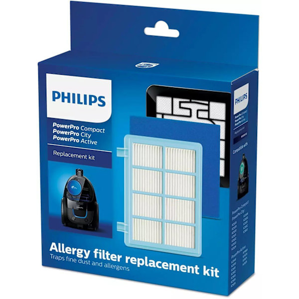 Philips Replacement Kit compatible with Philips PowerPro Compact and PowerPro City ranges