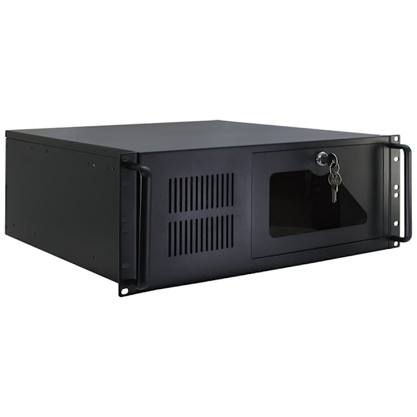 Inter-Tech IPC 4U-4088-S Rack Black Svart