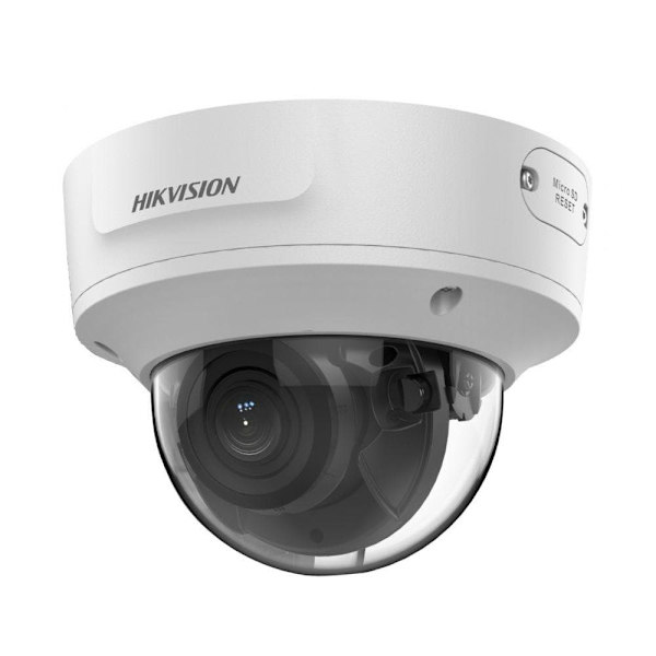 CAMERA IP DOME 4MP 2.8-12MM IR40M Sort, Hvid